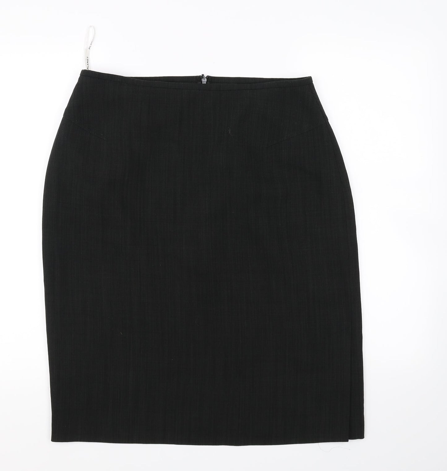 planet Womens Black   Pettiskirt Skirt Size 14