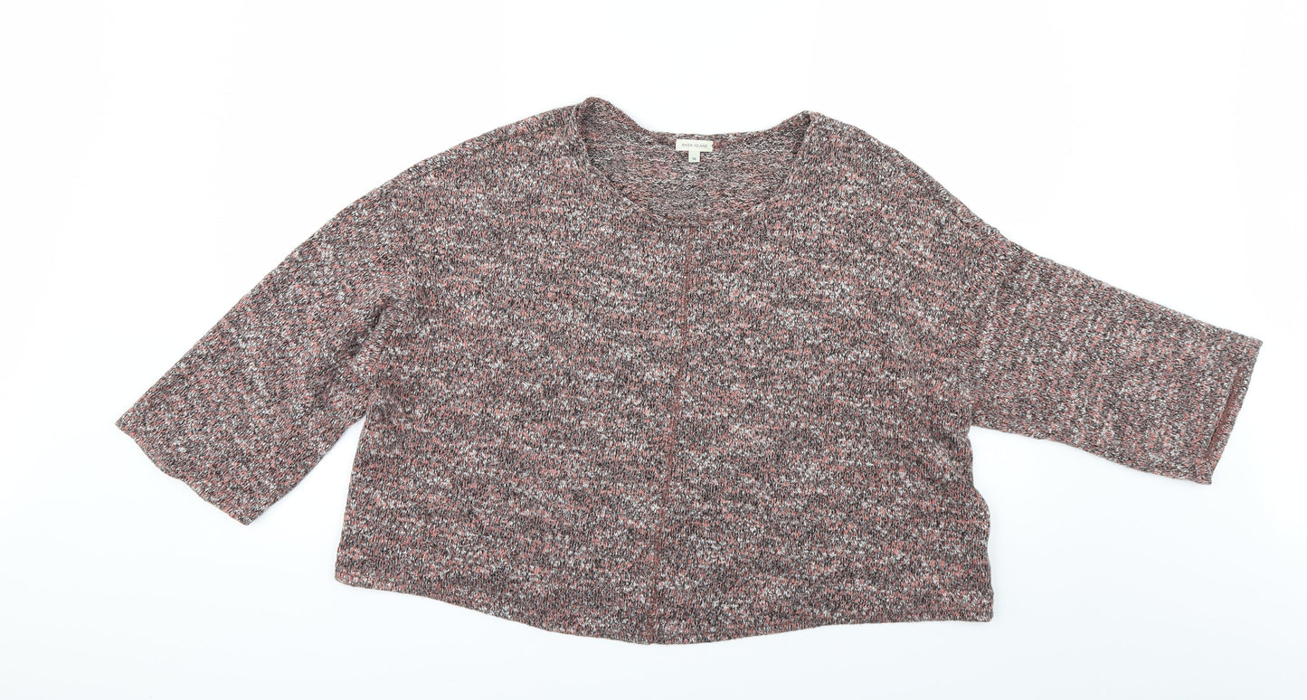 River Island Womens Red   Basic T-Shirt Size 16
