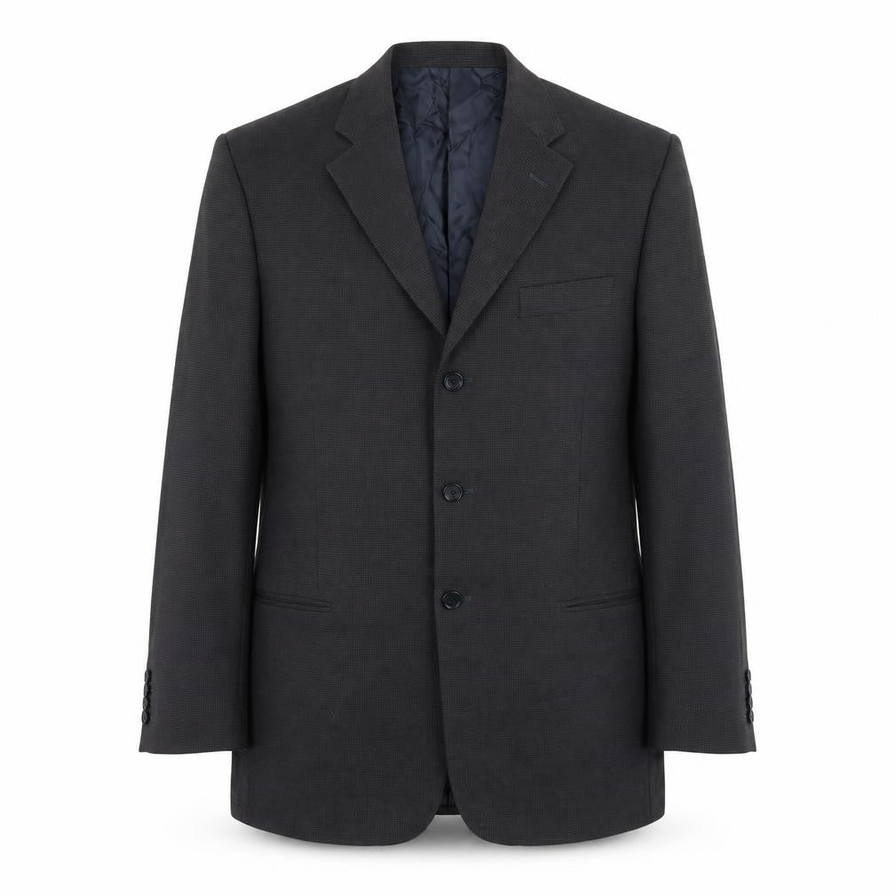 Front view of Marks & Spencer men’s grey jacket suit jacket, size 44