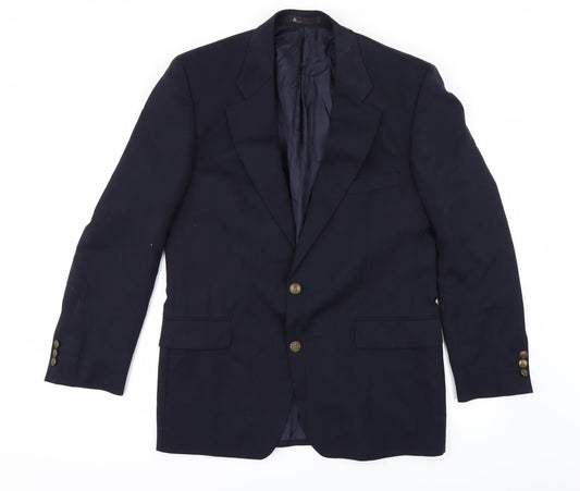 BHS Mens Blue   Jacket Suit Jacket Size 40