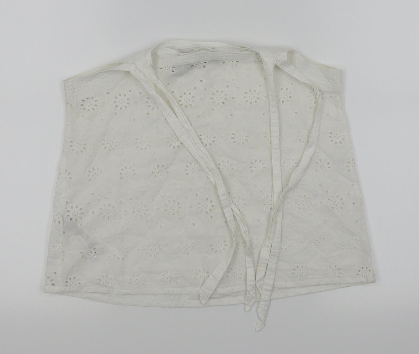 Dorothy Perkins Womens White Floral  Basic Tank Size 10