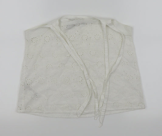 Dorothy Perkins Womens White Floral  Basic Tank Size 10
