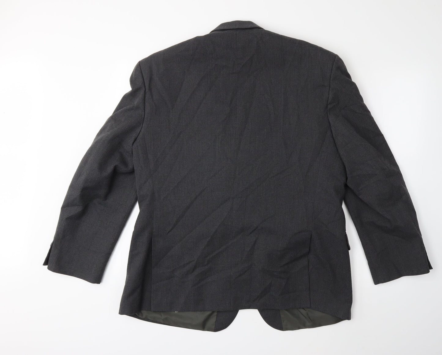 Preworn Mens Grey   Jacket Suit Jacket Size 46