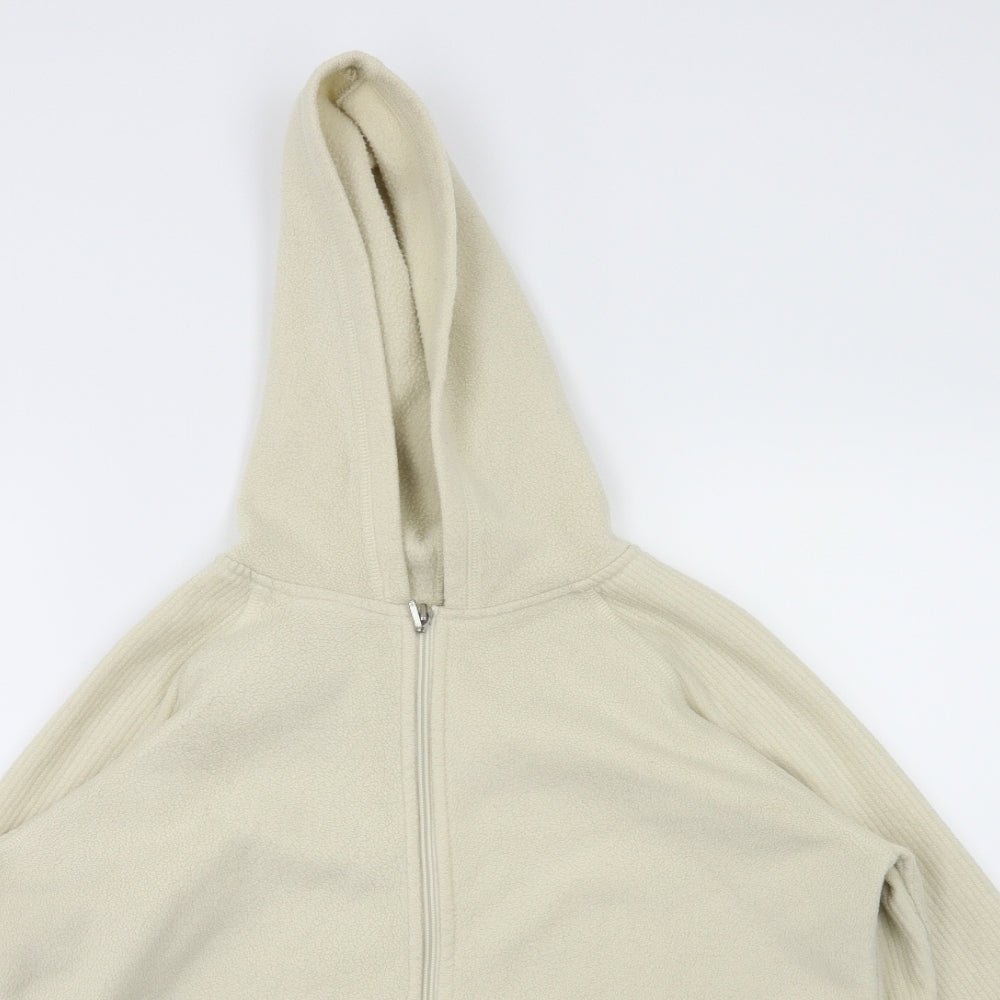 Bonmarche  Womens Beige   Full Zip Jumper Size M