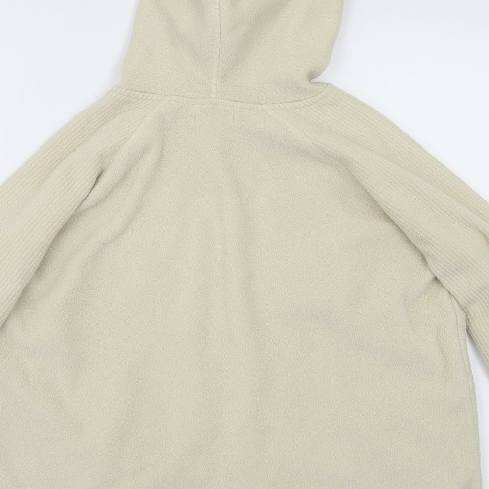 Bonmarche  Womens Beige   Full Zip Jumper Size M