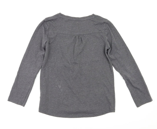 Next  Girls Grey   Pullover T-Shirt Size 9 Years