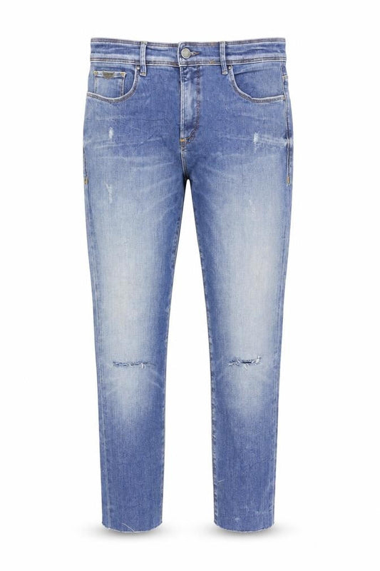 Salsa Mens Blue  Denim Tapered Jeans Size 30 L27 in