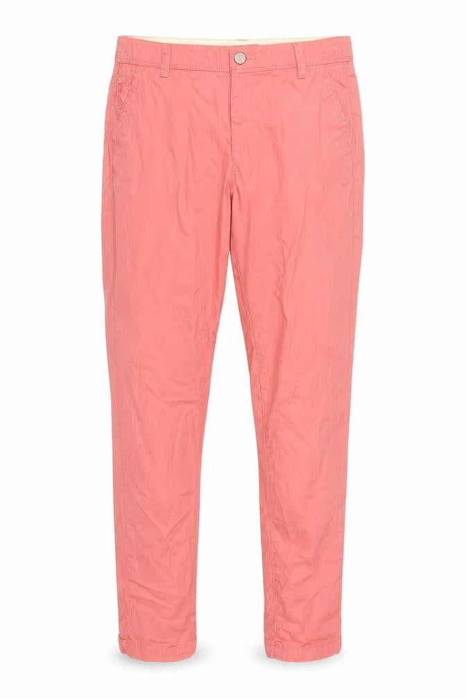 Front view of Marks & Spencer women’s pink sweatpants, size UK 10, 29-inch leg