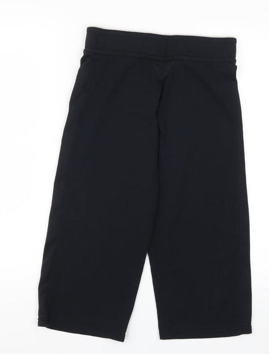 TITLE Womens Black   Sweatpants Trousers Size 10