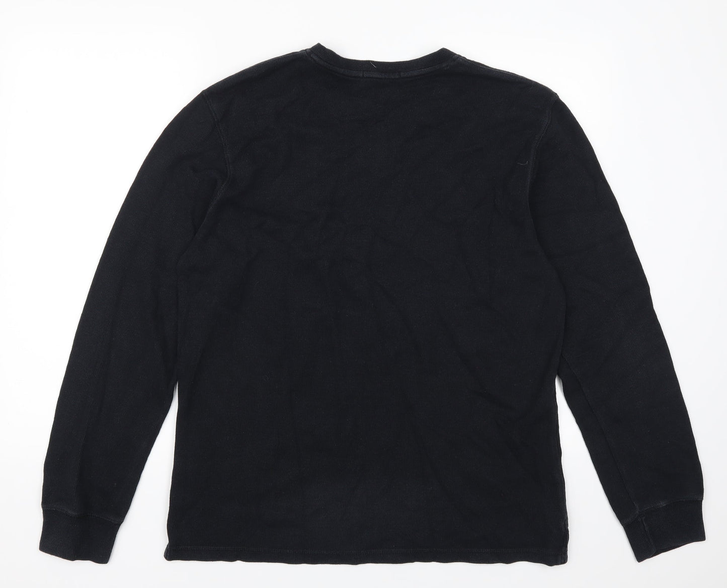 George Mens Black   Pullover Jumper Size L