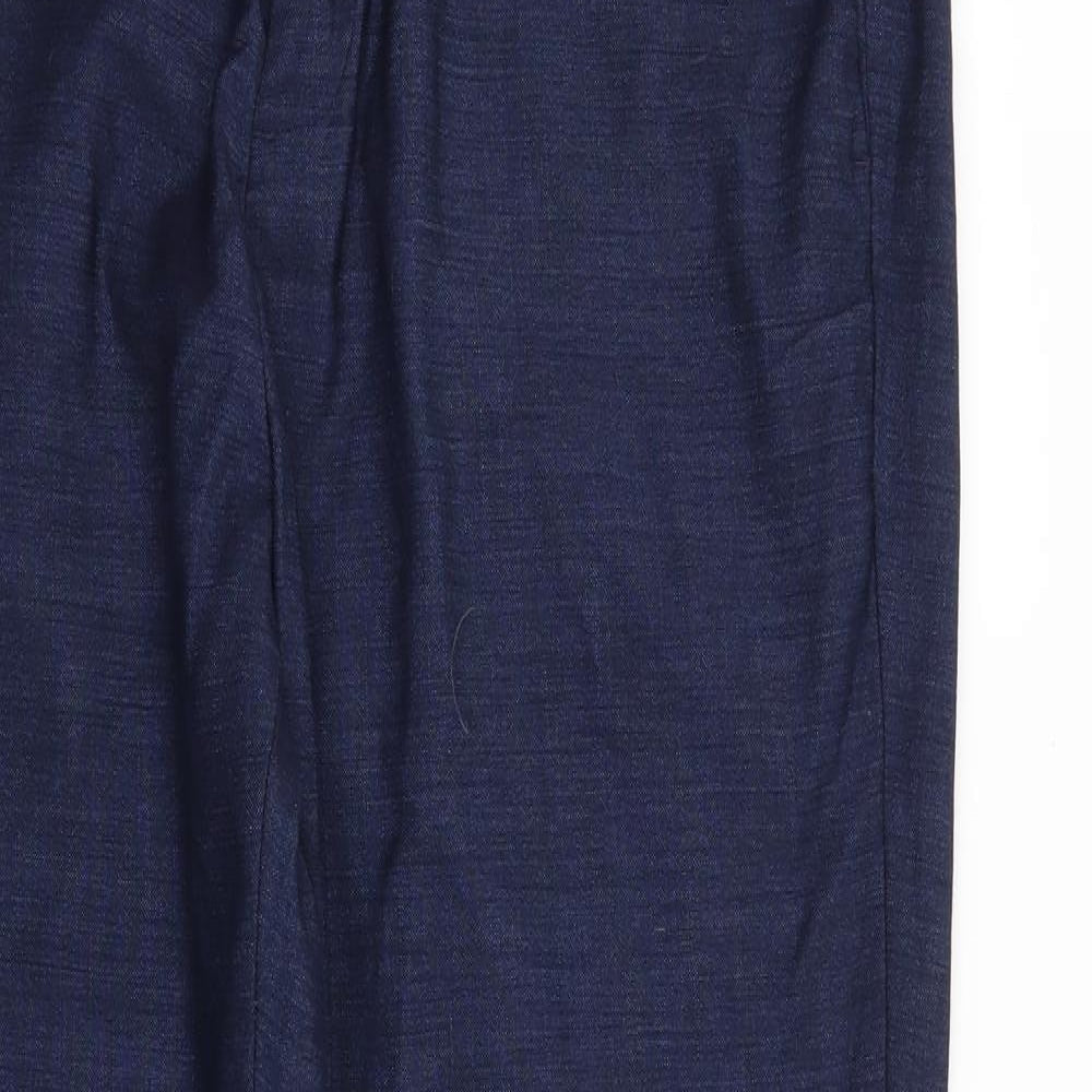 H&M Mens Blue   Trousers  Size 36 in L31 in