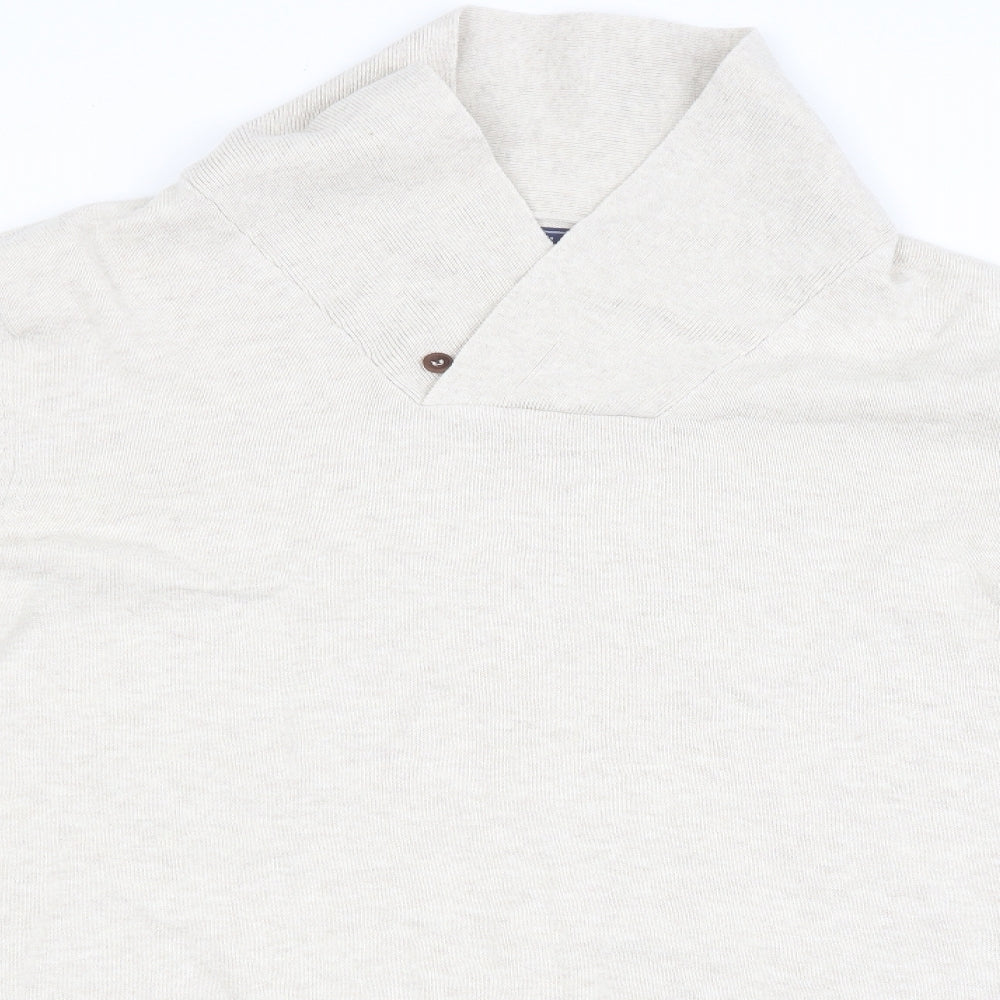 Topman Mens Beige   Pullover Jumper Size L