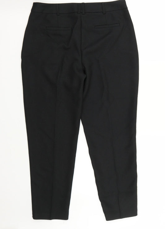 Dorothy Perkins Womens Black   Trousers  Size 10 L26 in