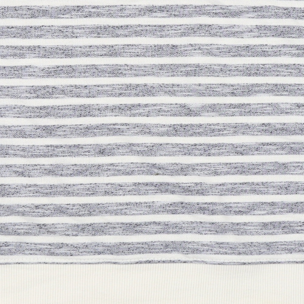 Primark Womens Blue Striped  Pullover Sweatshirt Size 14