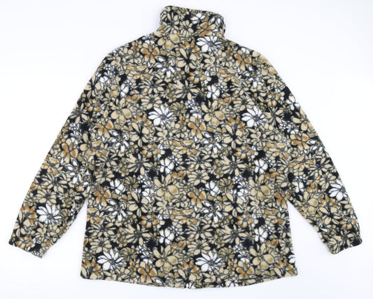 Classics Womens Beige Floral  Jacket  Size 16