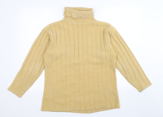 Holmewood Womens Beige  Knit Pullover Jumper Size 12