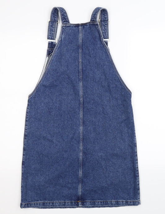 New Look Womens Blue  Denim Mini  Size 8  - Dungaree