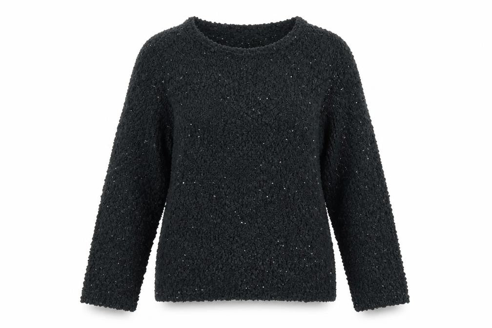 Front view of Vero Moda women’s black jumper, size XL