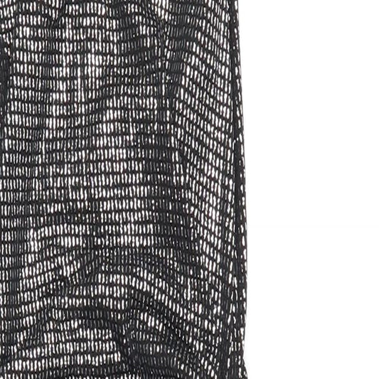 Boohoo Womens Black   Bodycon  Size 8