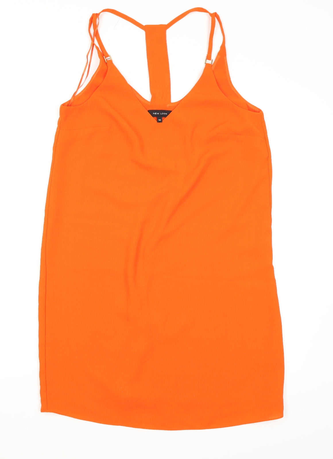 New Look Womens Orange   Camisole Blouse Size 10