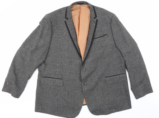 Preworn Mens Beige Check  Jacket Suit Jacket
