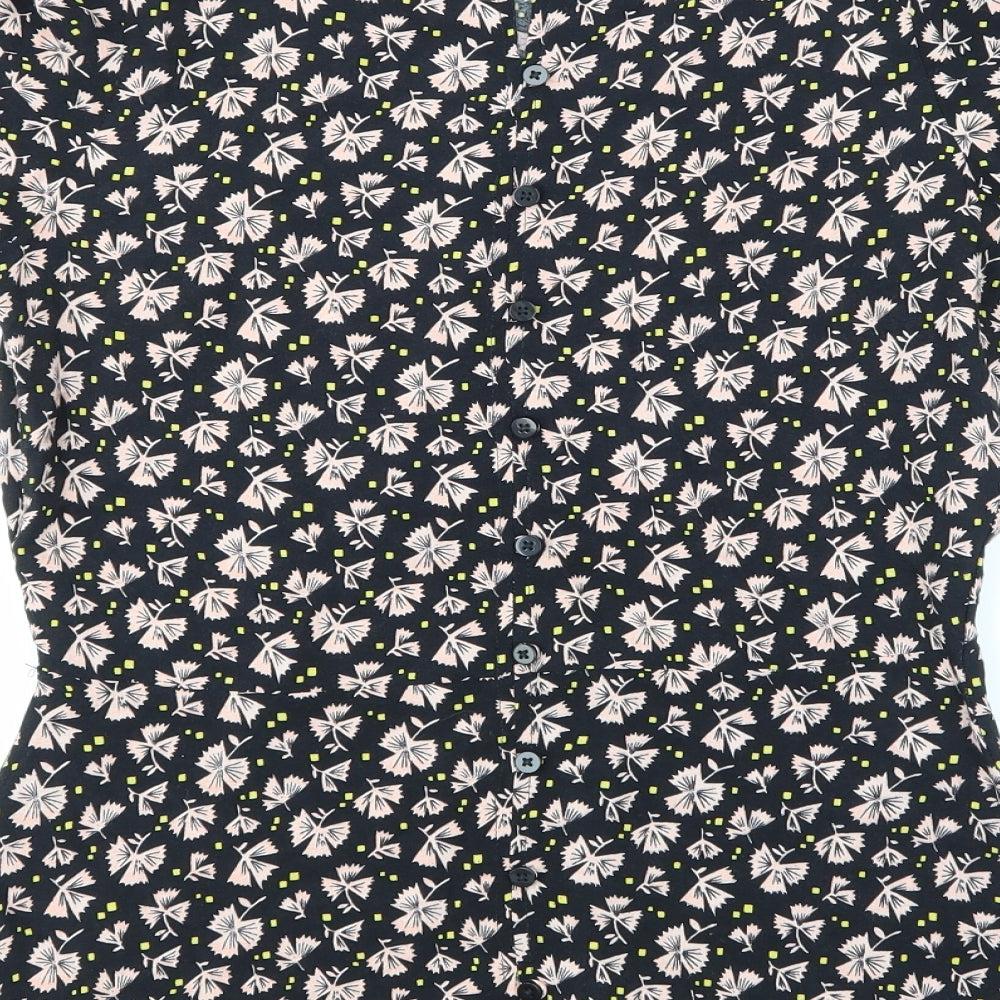 NEXT Womens Multicoloured Floral  Skater Dress  Size 8