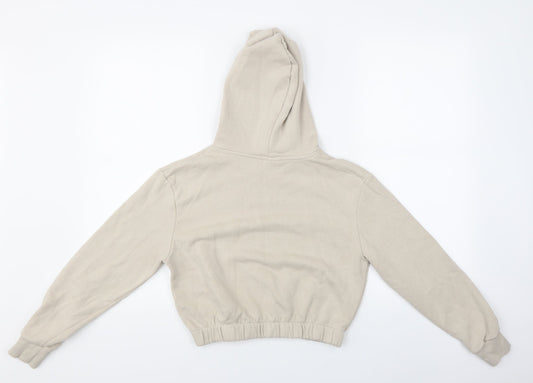 H&M Girls Beige   Pullover Hoodie Size 10-11 Years