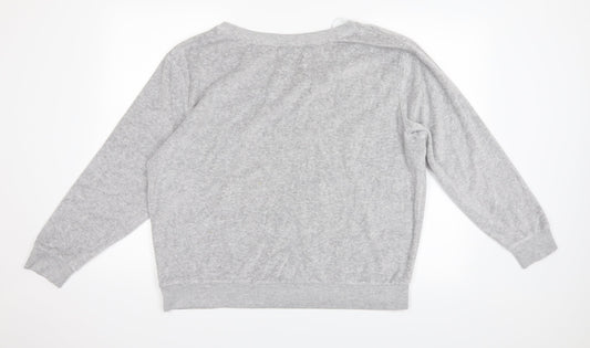 Love to lounge Womens Grey   Pullover Jumper Size XL