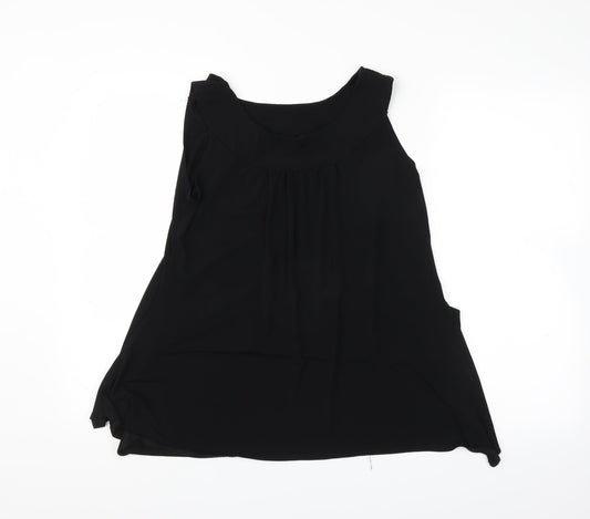 Preworn Womens Black   Basic T-Shirt Size L