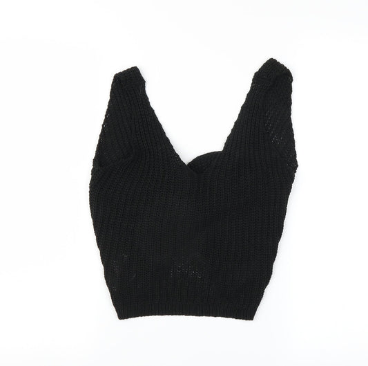 New Look Womens Black   Pullover Jumper Size S