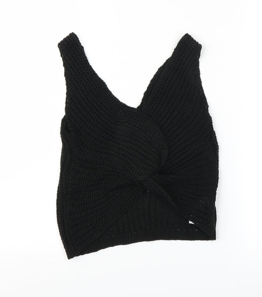 New Look Womens Black   Pullover Jumper Size S