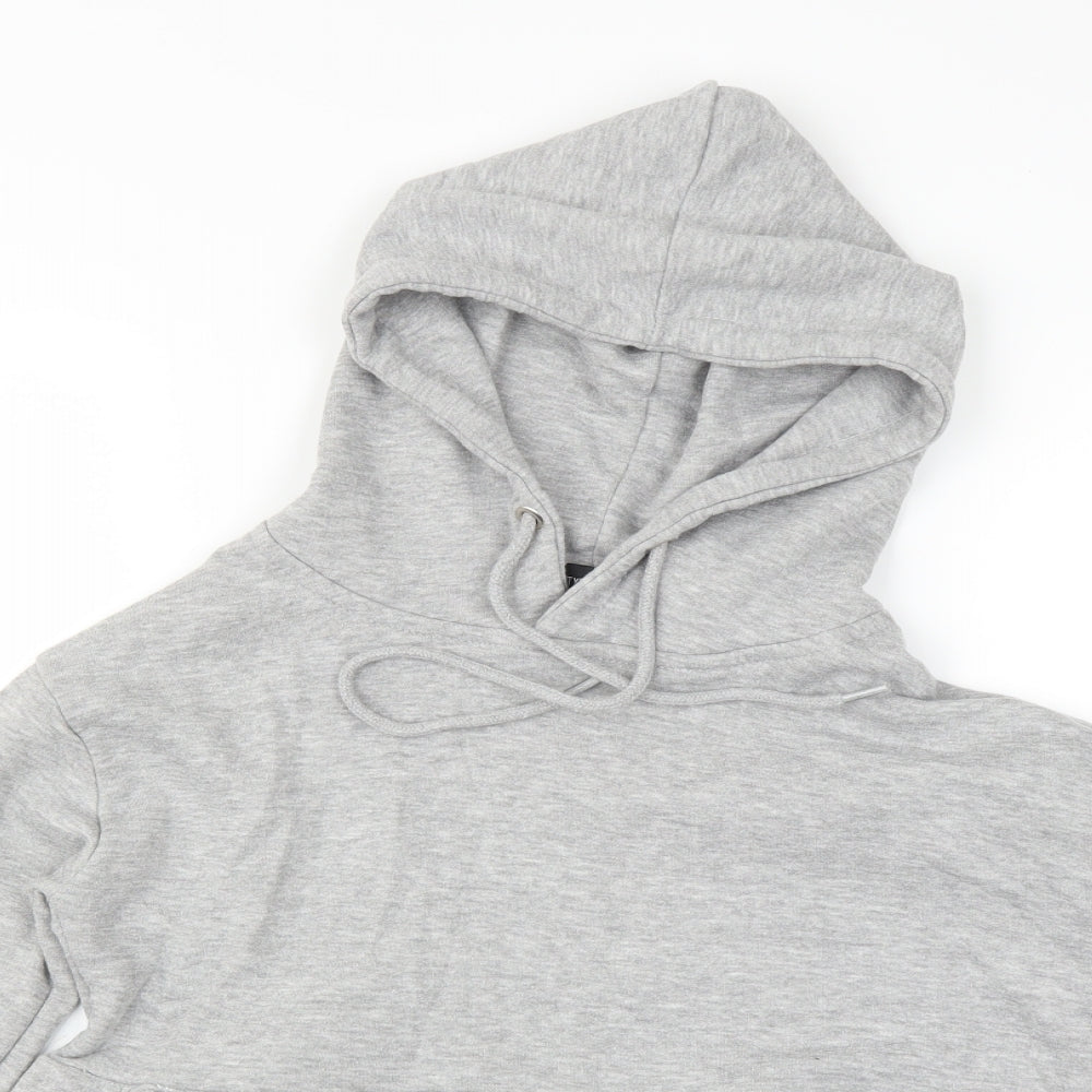 PRETTYLITTLETHING Womens Grey   Pullover Jumper Size 10