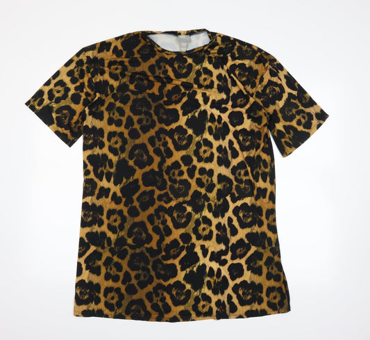 ASOS Womens Orange   Basic T-Shirt Size 8