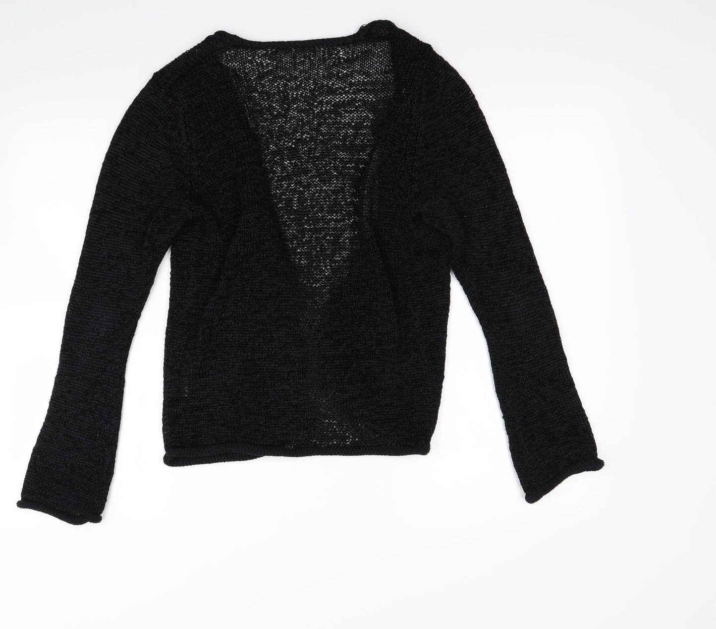 Off Shoot Womens Black   Cardigan Jumper Size S