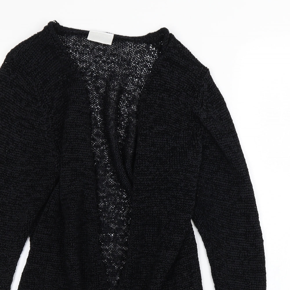 Off Shoot Womens Black   Cardigan Jumper Size S
