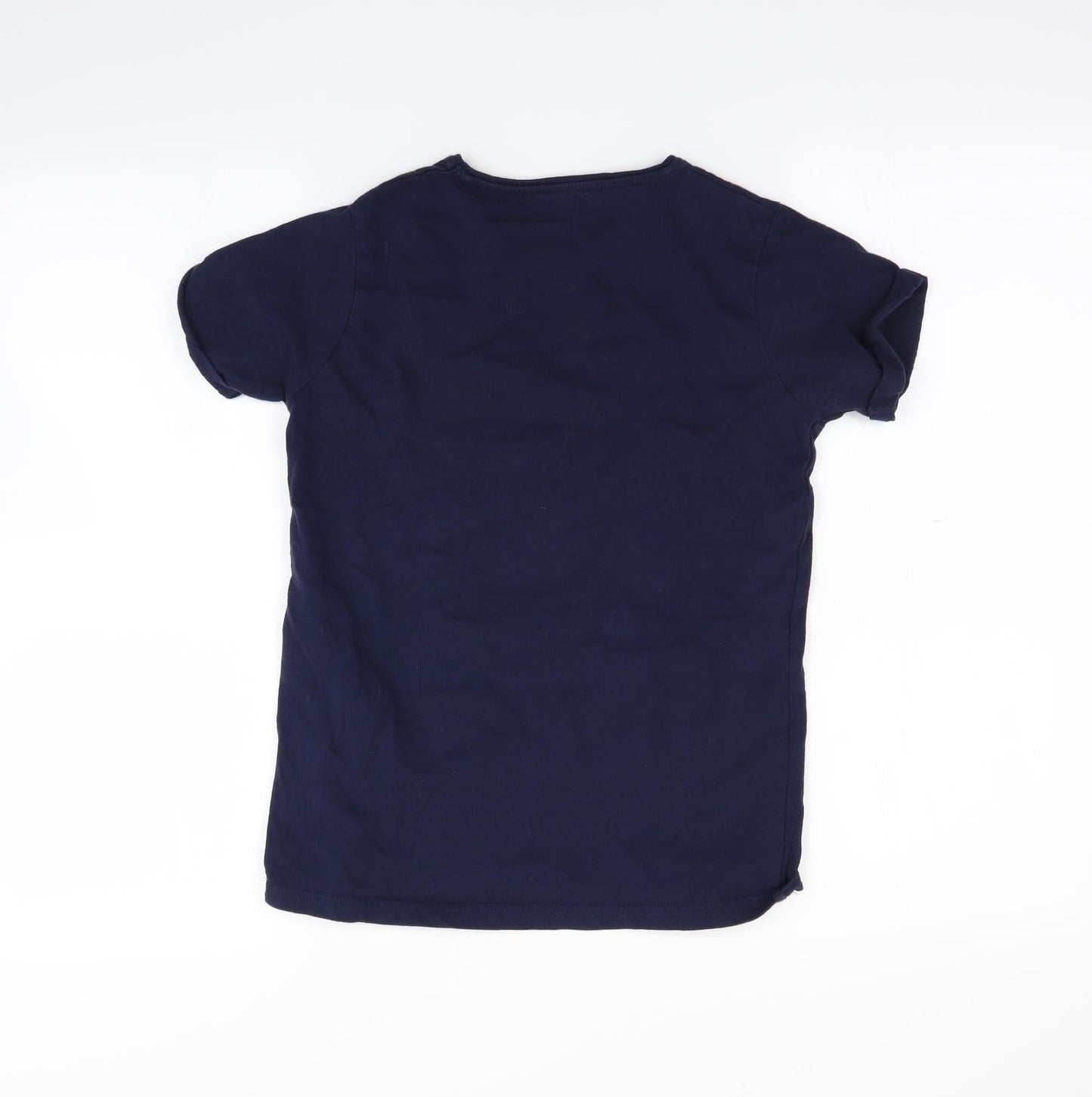 YD Girls Blue   Basic T-Shirt Size 12 Years