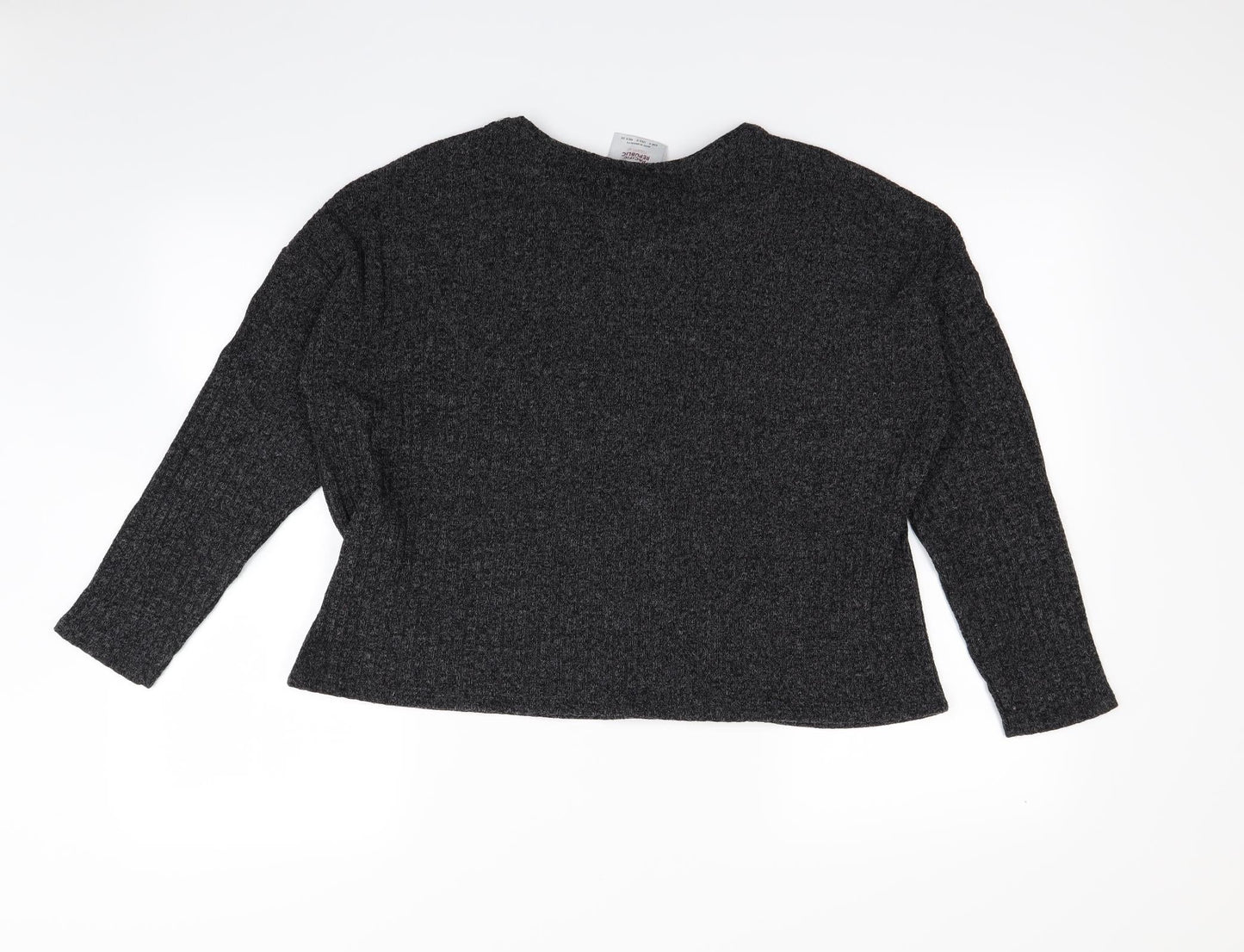 Pacific Republic Womens Grey   Pullover Jumper Size S