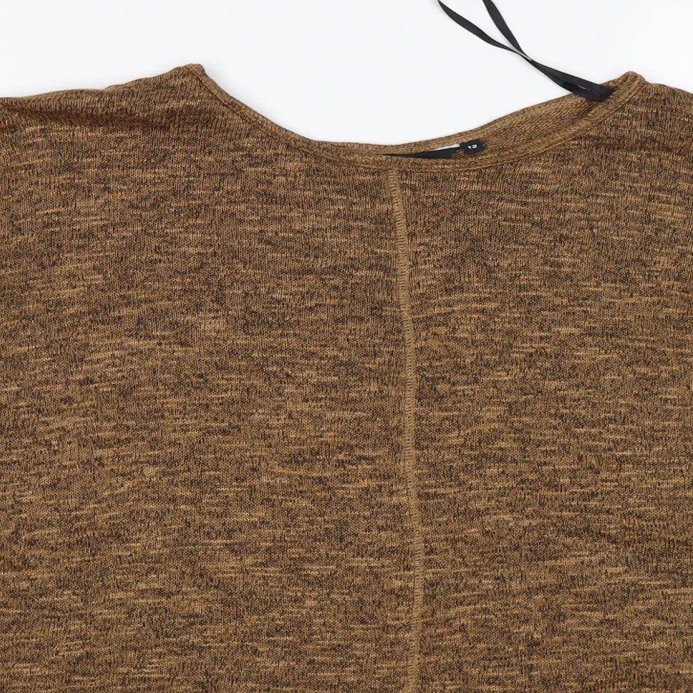 New Look Womens Brown   Pullover Jumper Size 12
