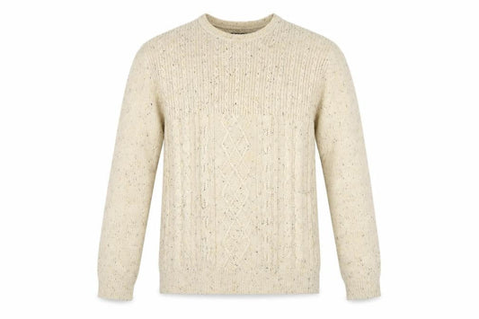 Red Hearing Mens Beige   Pullover Jumper Size S