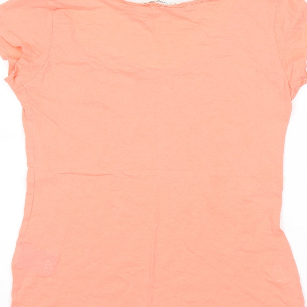 H&M Womens Pink   Basic Blouse Size S