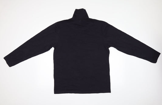 Henbury Mens Blue   Pullover Jumper Size M