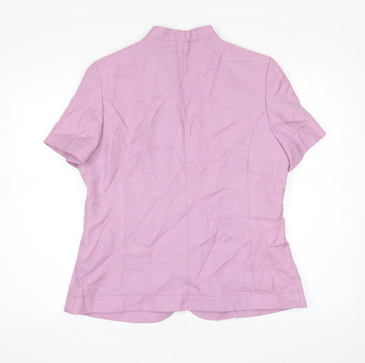 Anna Rose Womens Pink   Jacket Suit Jacket Size 14