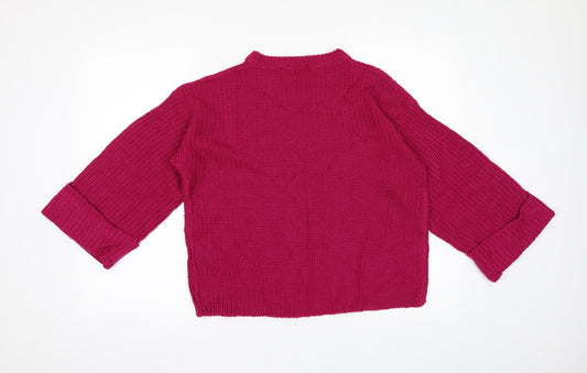 Brave Soul Womens Purple   Pullover Jumper Size 12