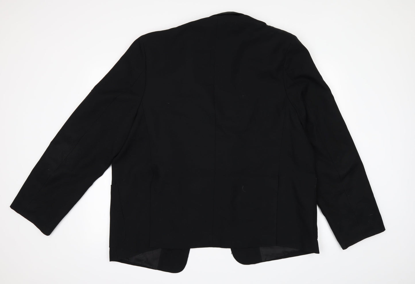 BHS Mens Black   Jacket Suit Jacket Size 42
