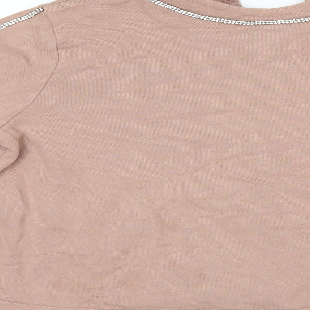 River Island Womens Pink   Pullover Jumper Size XS