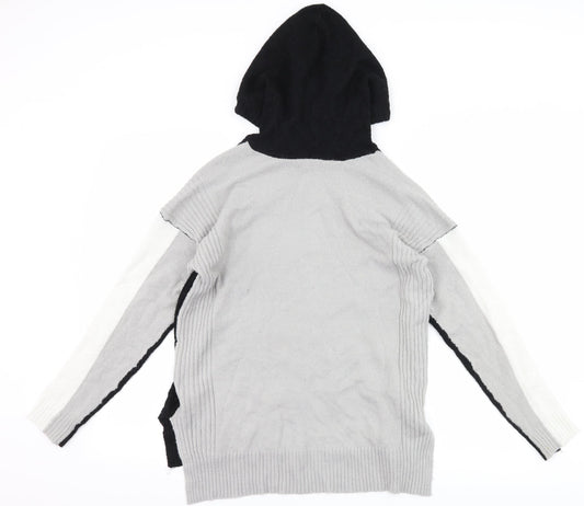 Select Womens Black   Pullover Hoodie Size 12