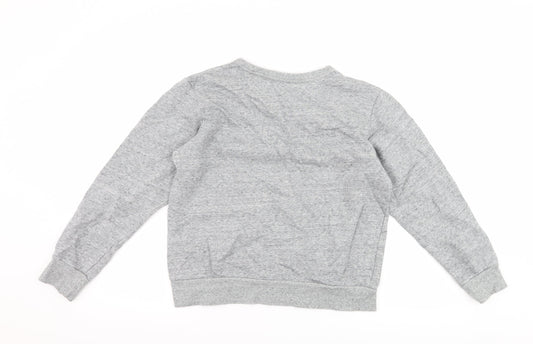 tout a coup Girls Grey   Pullover Sweatshirt Size 14 Years  - cat