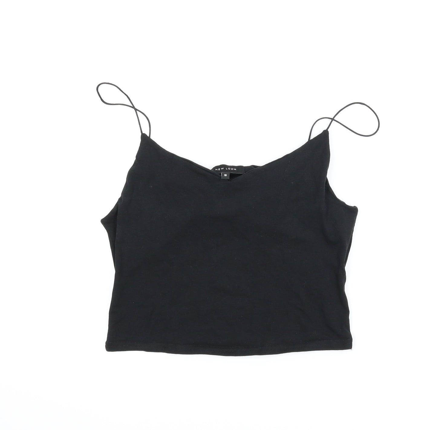 New Look Womens Black   Camisole Tank Size 10