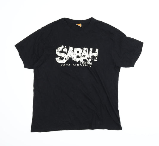 FAS Mens Black    T-Shirt Size XL