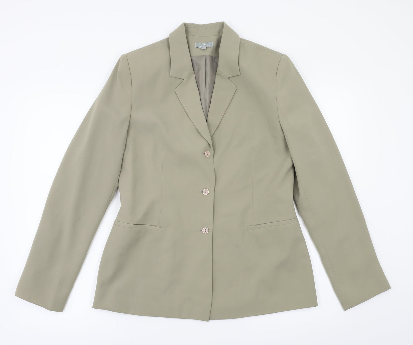 NAFNAF Womens Beige   Jacket Blazer Size 40